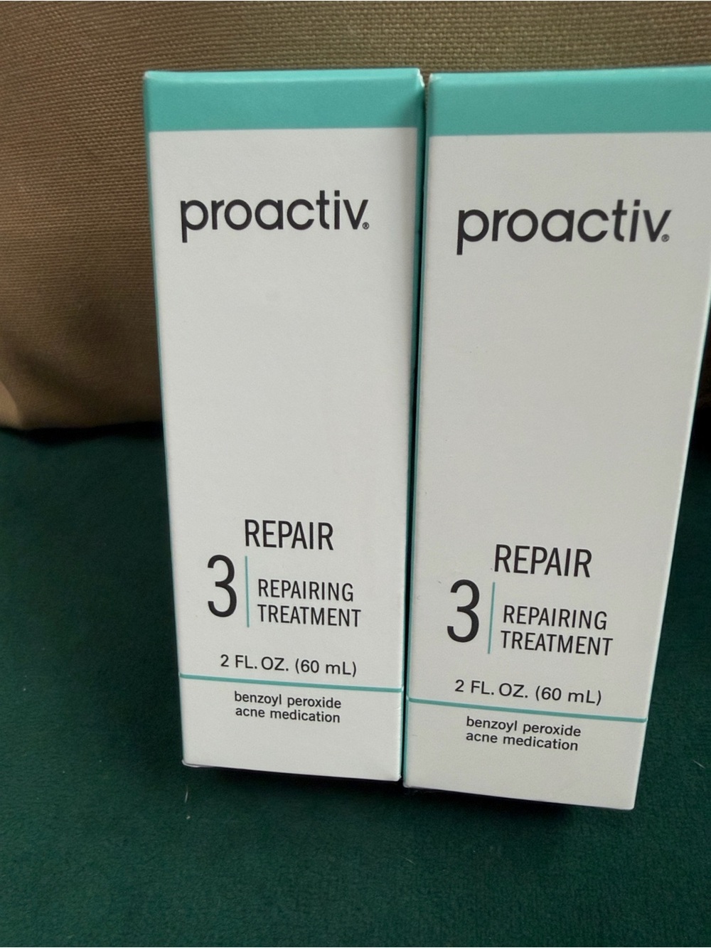 Proactiv Repairing Treatment Step 3 Benzoyl Peroxide Acne 2 oz Lot of 2 New